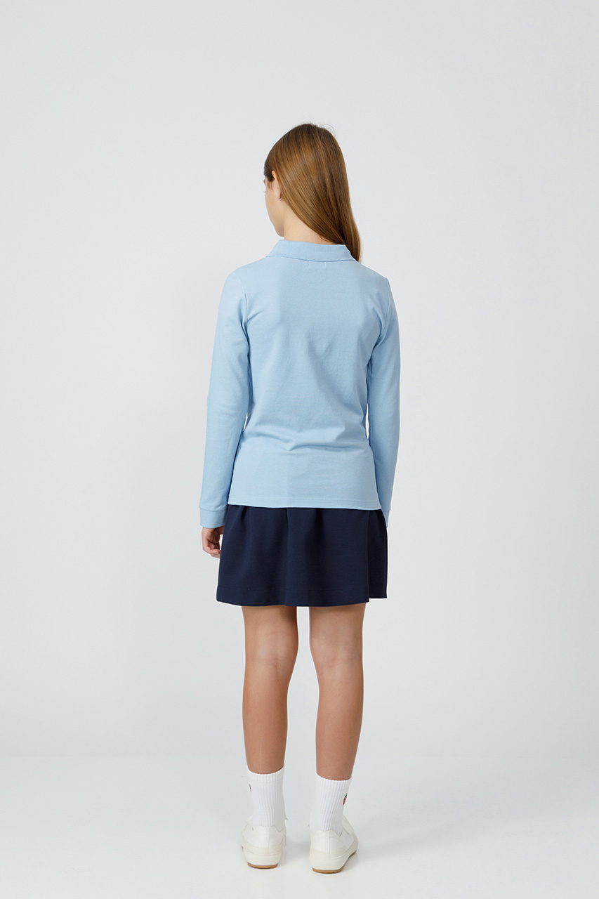 Tricou polo slim fete 998F